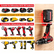 Tool Mount Holder Compatible for Milwaukee 18V Drill Battery Dock Holder with Screws, Compatible for 18V Battery and 20V Tool