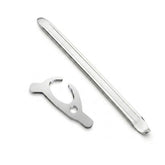 Tire Mounting and Removal Tool Set, Tire Spoon Levers with Bead Holder for Motorcycle, Bicycle and Small Vehicle Tires