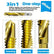 Titanium-coated Drill & Tap Set, 12pcs/set M3-M10 Metric Size Drill Bit Set with 1/4-inch Hexagonal Shank, High-speed Steel Drill Bit Set, Drill Bits Set, Drill Bit Kit
