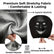 Funny Cartoon Ghost Face Headrest Covers for Cars (Type D-2PCS) | Stretchy Soft Polyester Fabric Car Seat Head Rest Protector, Spooky Scary Face Auto Interior Decoration Set