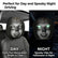 Funny Cartoon Ghost Face Headrest Covers for Cars (Type D-2PCS) | Stretchy Soft Polyester Fabric Car Seat Head Rest Protector, Spooky Scary Face Auto Interior Decoration Set