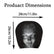 Funny Cartoon Ghost Face Headrest Covers for Cars (Type D-2PCS) | Stretchy Soft Polyester Fabric Car Seat Head Rest Protector, Spooky Scary Face Auto Interior Decoration Set