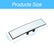 12 Inch Panoramic Car Rearview Mirror, White