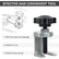 Wiper Arm Removal Tool,Windscreen Wiper Arm Removal,Windscreen Wiper Arm Puller Car,Automotive Hand Tools
