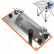 Tile Chamfer Jig,45° & Bullnose Bevel Fixture for Electric Handheld Tile Saw,Adjustable Cutting Depth, Tile Edge Trimming Tool for DIY and Pro Tiling Projects