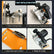 Tile Chamfer Jig,45° & Bullnose Bevel Fixture for Electric Handheld Tile Saw,Adjustable Cutting Depth, Tile Edge Trimming Tool for DIY and Pro Tiling Projects
