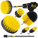 6PCS Drill Brush Power Scrubber Cleaning Brush Extended Long Attachment Set All Purpose Drill Scrub Brushes Kit for Grout, Floor, Tub, Bathroom and Kitchen Surface,Scratch Brushes