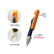 LED Non-Contact AC Voltage Tester/Voltage Tester Pen Safety Digital Electrical Socket Wall Power Outlet Measure Voltage Instruments (Yellow)