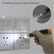 LED Non-Contact AC Voltage Tester/Voltage Tester Pen Safety Digital Electrical Socket Wall Power Outlet Measure Voltage Instruments (Yellow)