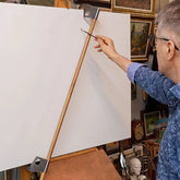Adjustable Easel Hand Rest Support Bar