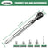 Offset Extension Wrench for electric drill,1/2" Drive Impact Wrench Extender with 3/8",1/4" Drive Adapters for Tight Spaces packing in blew case