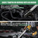 Offset Extension Wrench for electric drill,1/2" Drive Impact Wrench Extender with 3/8",1/4" Drive Adapters for Tight Spaces packing in blew case