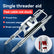 Professional Electrical Tool: Pulling Pulley - Single-Person Wire Assistance. Suitable for Junction Boxes and Distribution Panels. Prevents Wire Scratches, Saves Labour