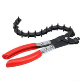 Exhaust Cutter, Cuts 3/4" to 3-1/4" Pipe, Durable Chain Cutter Tool, Easy One-Handed Rotation, Compact Pipe Cutter Chain for Tight Spaces