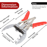 Piston Ring Expander Pliers 50-100mm 80‑120mm 110-160mm Car Auto Piston Ring Remover Plier Steel Expander Installer Compressor Grip Auto Repair Tool