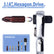 Mini 2-in-1 Flexible Head 1/4" Ratchet Wrench Complete Kit Full Product Introduction