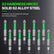 Magnetic Drill Bits 6 Pack, Anti Slip 1/4" Hex Shank Impact Ready Magnetic Screwdriver Tips for Impact Driver & Power Drill
