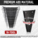 16-slot ABS plastic wrench organizer, standard hanging wrench organizer, suitable for toolboxes and walls, compatible with imperial and metric wrenches.