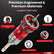 Countersink Drill Bit Set - 7PC Counter Sink Bits for Wood, Adjustable Countersink Drill Set | Quick Change Drilling Tool Kit for Wood, MDF, Plywood, Aluminum, and Non-Ferrous Metals Workshop