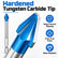 4PCS Tungsten Carbide Tile Drill Bits, 1/4 in Hex, 4-Piece Set - 6/8/10/12 mm Tungsten carbide tips help prevent slipping and create chip-free holes with dry drilling in tile, glass, ceramic and stone