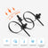 Automotive Installation Black Push Mount Cable Zip Ties Assorted Sizes