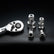 1/2" 1/4" 3/8" Square Drive Adapter with Antislip Design for Secure Fastening and High Torques Applications