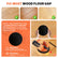 Floor Gap Fixer Tool for Laminate/Vinyl Flooring, Heavy-Duty Iron Floor Gap Repair Tool with 45° Dual Striking Surfaces, Enhanced Suction Cup (Black+2-Surface Grip System)