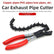 Exhaust Cutter, Cuts 3/4" to 3-1/4" Pipe, Durable Chain Cutter Tool, Easy One-Handed Rotation, Compact Pipe Cutter Chain for Tight Spaces