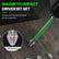 Magnetic Drill Bits 6 Pack, Anti Slip 1/4" Hex Shank Impact Ready Magnetic Screwdriver Tips for Impact Driver & Power Drill