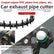Exhaust Cutter, Cuts 3/4" to 3-1/4" Pipe, Durable Chain Cutter Tool, Easy One-Handed Rotation, Compact Pipe Cutter Chain for Tight Spaces