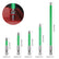 Magnetic Drill Bits 6 Pack, Anti Slip 1/4" Hex Shank Impact Ready Magnetic Screwdriver Tips for Impact Driver & Power Drill