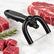 Handheld Fat Trimmer for Beef and Pork, Stainless Steel Blade Meat Trimming Tool with Ergonomic Grip, Kitchen Fat Cutter for Steak, Brisket, Lamb and BBQ Meat Preparation