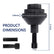 Clutch Alignment Tool,Universal Car Alignment Tool Kit for Most Cars and Light Trucks Clutch,Car Accessories Single Disc Clutch Alignment Plates Tool with 2 Plastic Sleeve
