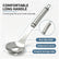 2PCS Meatball Spoon, Thickened Stainless Steel Meatball Spoon， with Hole Convenient Storage Design Long Handle Spoon;Kitchen Handmade Meatballs, Shrimp Balls, Vegetable balls Maker Spoon