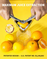 Lemon Squeezer, Stainless Steel Lemon Juicer, Manual Juicer
