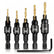 5 PCS Adjustable Wood Countersink Drill Bit Set
